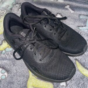 Under Armour Black Athletic Shoes